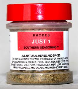 Rhodes Just 1 Southern Seasoning - 1.5oz Bottle